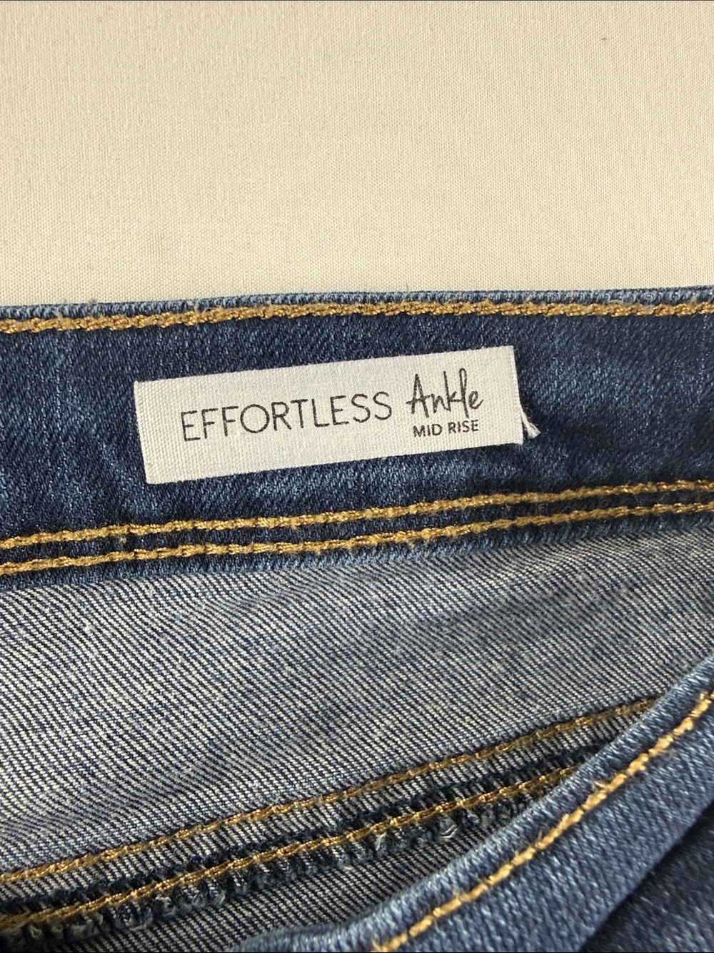 Kensie Effortless Ankle Mid Rise Jeans Women's Size 10 Stretch Denim EUC - Picture 8 of 10